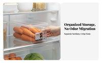 Stackable Produce Crisper Crispness-preservingKeeping Refrigerator Container
