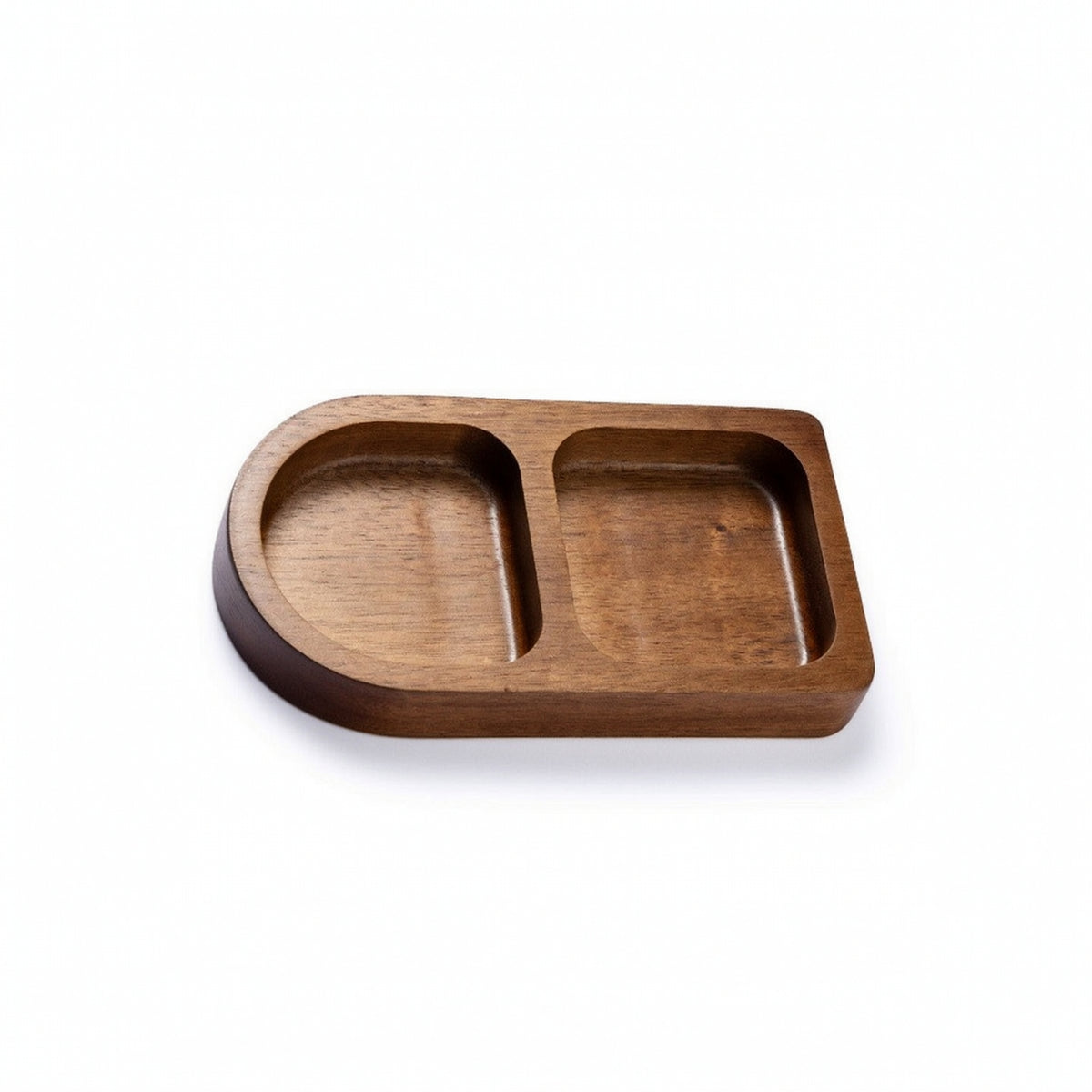 Wooden Condiment Dish Sturdy Sauce Dish Compact Dipping Bowl Mini for Barbecue