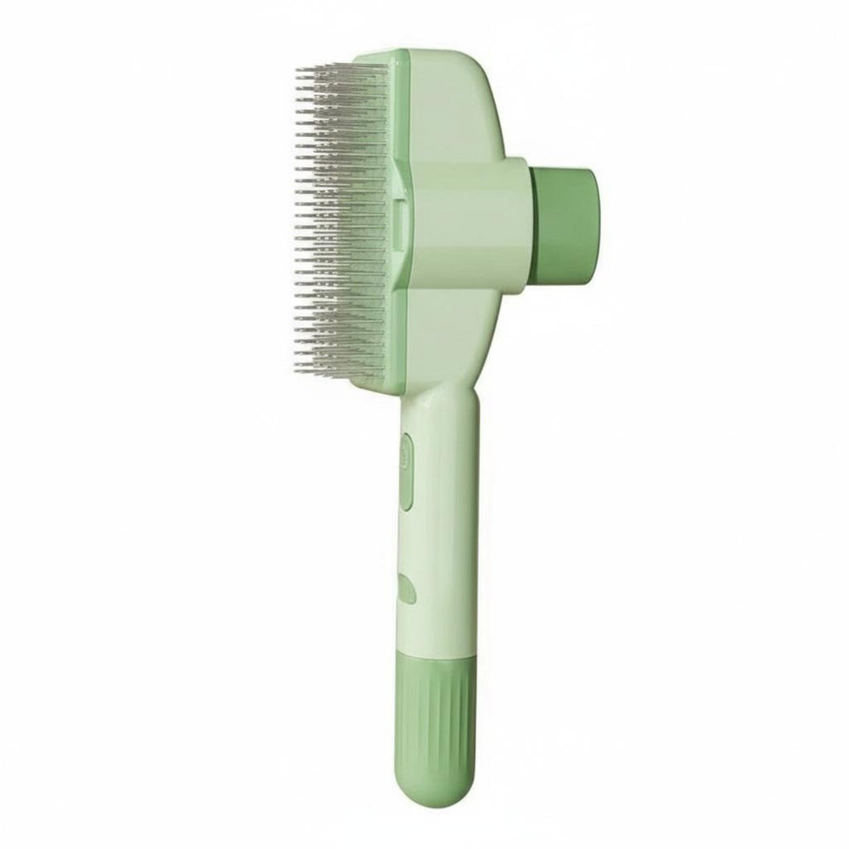 Detangling Cat and Dog Grooming Brush Skin Massaging Pet Deshedding Tool Rounded Teeth for Professional Groomers, Home, Indoors