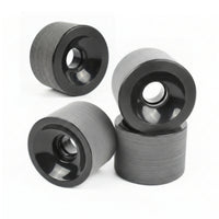 4 Pieces Street Riding Wheels Sports Apparatus Surfboard Wheels Cylindrical Shape Center Bearing Opening
