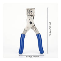 Cable Tie Tensioning and Cutting Tool Manual Cable Tie Tensioner with Cutter Ratcheting Pliers for Electricians, Electrical Work