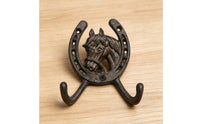 Curved Wall HookDecorative Cast Iron Wall Hook Fixture for Entryway, Hallway