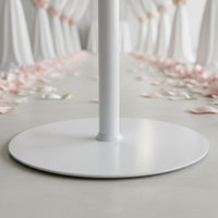 Floor Standing Wedding Flower Base Stable Support Round Metal Flower Stand Heavy Duty Flower Arrangement Display Stand