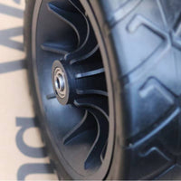 Rough-Terrain Wheel Treaded Wheel with Grip Design Wide-Profile for Market Stalls