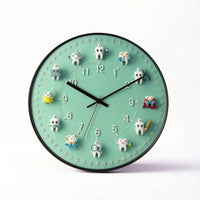 Tooth Wall Clock Decorative Oral Health Wall Clock Playful for Kids