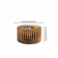 Wooden Tea Warmer Stable Tea Warmer with Slatted Frame Tabletop