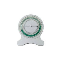 Analog Angle Gauge with Pointer Easy-to-Read Angle Gauge Handheld Inclinometer Portable for Job Site