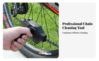 Cycle Chain Cleaning Tool Handheld Bike Chain Cleaning Tool Portable for Garage