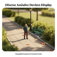 1:64 Scale People Model Realistic Design 1:64 Scale Figure Recovery Scene Figure Lifelike Features Miniature Landscape Person