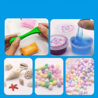 Customizable DIY Press Ball Kit Sensory Squishy Making Kit Tactile Fidget Squishy Clear for Rainy-Day Activities