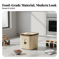 Moisture-Proof Rice Storage Container Multi-Purpose Large Capacity Flour Box Safe for Kitchen, Pantry