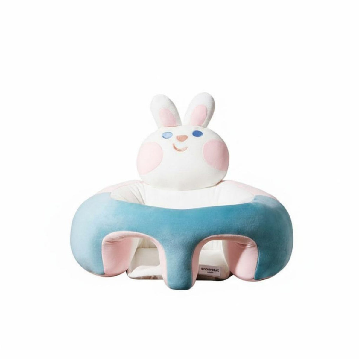 Learn to Sit Aid creatureShaped Sitting Assistant Ergonomic Backrest Soft Dinosaur Baby Sofa 360-Degree Support Infant Floor Chair Anti-Tip Design for Infants, Toddlers, Parents, Nursery, Playtime, Living Room, Indoors