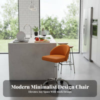 Padded Seat Adjustable Rolling Stool Ergonomic Back Support Swivel Stool with Backrest Locking Casters Seating Furniture Heavy Duty for Commercial Personnel, Professionals, Kitchen, Not Includedice, Reception Area, Workshop