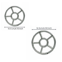 Anti-Slip Cassette Burner Trivet Stable Gas Burner Trivet Portable Pot Support Heat-Resistant for Travel