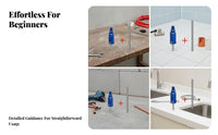 Hex Shank Pipe Thread Remover Stepped Body Valve Remover Metal Plumbing Tool Blue
