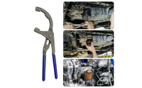 12 Inch Adjustable Oil Filter Pliers Long-Lasting Construction Adjustable Oil Filter Wrench Grip Handle for Car Repair, Garage, Workshop