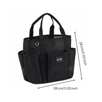 Mesh Beach Tote Bag Lightweight Large Capacity Swim Tote Tear Resistant Large Pouch for Swimming, Travel, Pool