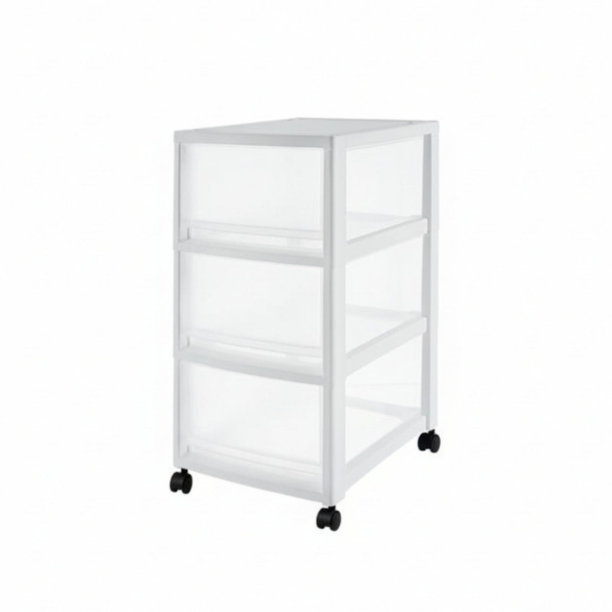 Transparent Stackable Clear Drawer effortless Sliding Stackable Pull-extendable container adaptable Household Storage Space-Saving for Home Organizers, Office Workers, Kids' Room, Bedroom, Closet, Kitchen