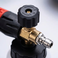Car Cleaning Foam Sprayer for Professional Car Detailing, High Pressure Foam Lance with Aluminum Alloy, Quick Connect 1/4 Inch, Nozzle Tip Set