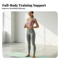 Numbered Stretch Band High 8-Loop Exercise Band Elastic Multi-Loop Stretching Strap for Athletes, Pilates Enthusiasts, Home Gym