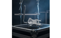 Adjustable Tom Holder with L-Rod Sturdy Tom Clamp Bracket Stable Hardware Long-Lasting for Percussionists, Practice Room