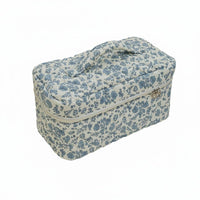 Travel Toiletry Organizer with Compartments Portable Large Capacity Cosmetic Case for Women