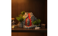 Mountain  Model  with Water Dispenser Mist-Spraying Mountain Model Ornament Interactive Toy for Kids, Teachers, Desk