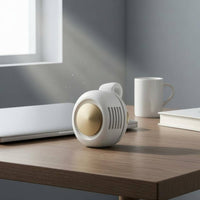 360-Degree Rotation Bladeless Clip Fan Three-Speed Bladeless Fan