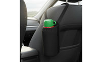 Rear Bottle Holder Drawstring Closure Automotive Insulated Bottle Storage Simple Installation Car Water Bottle Holder for Parents, Road Trips