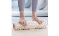3D Floating Points Leg Massage Roller Lightweight Spiky Foam Roller Pressure Resistant for Athletes, Runners, Post-Workout, Gym
