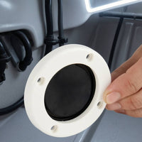 Boat Scupper Drain with Flapper Corrosion-Resistant Boat Scupper Drain with Ball Self-Bailing Valve Leak-Proof for Yachts, Boats