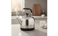 Easy to Clean Stainless Steel Electric Kettle Removable Lid Large Electric Kettle Heat-Resistant Handle Hot Water Boiler Dripdrip-Resistant Spout