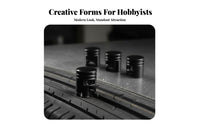 4 Pieces Decorative Tire Valve Cap Unique Design Tire Valve Stem Cap Dustproof Universal Stem Cover for Motorcycle Motorist S, Auto Repair Shop
