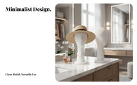 Hairpiece Display Head Multi-Functional Hairpiece Display Stand Elegant Shape