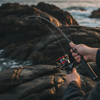 Ultralight Solid Tip Lure Fishing Rod for Micro Bait Casting