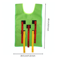 Tail Chasing Vest Active Play Sensory Training Vest Bright Children's Activity Gear for Preschoolers, Kindergarten