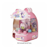 Cat Claw Machine Pink-Toned Small Grabber Machine Hand-Eye Coordination Prize Dispenser Game