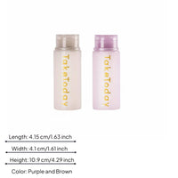 4 Pieces Portable Silicone Travel Bottle Refillable Travel Shampoo Bottle Airport Security Approved for Airplane