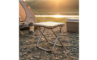 Mini Folding Stool Sturdy Frame Lightweight Fishing Stool Foldable Mini Chair Long-Lasting Construction Lightweight Travel Seat