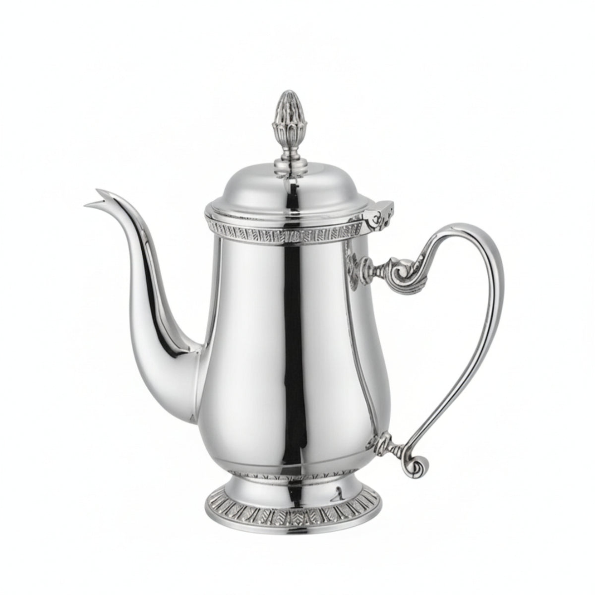 Coffee Pot with Lid Stainless Steel Timeless Coffee Pot Elegant Carafe with Lid for Tabletop Display