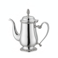 Coffee Pot with Lid Stainless Steel Timeless Coffee Pot Elegant Carafe with Lid for Tabletop Display
