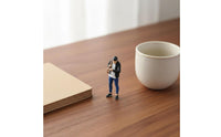 1/64 Painted Resin Figurine Detailed Miniature Resin Figure Realistic Tiny Figure Figurine for Collectors