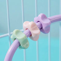 Bird Mirror Toy with Parrot Standing Perch, Single HIGH-RESOLUTION Mirror Piece for Entertainment