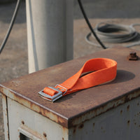 Adjustable Climbing Foot Strap with Metal Buckle Secure Strap Material Foot Loop Abrasion-Resistant Replacement Strap Portable for Climbers