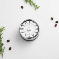 Kitchen Timer No Required Mechanical Kitchen Timer Simple Turn Timekeeping Device for Students, Cooking, Classroom