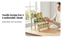 Stair Design Tiered succulent plant Stand Space-Saving Multilevel Display Stand Decorative Plant Holder for Office Workers, Home Decorators, Students, Windowsill, Balcony, Study Room, Countertop