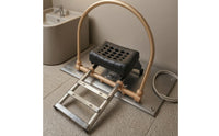 Ventilation Holes Salon Wash Station Headrest Gold-Tone Perforated Headrest Cushion for Shampoo Bed