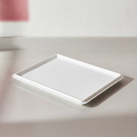 Rectangular Dough Box Lid Plastic Proofing Box Lid White Fitted for Bakers, Pizzerias, Home Cooks, Kitchen