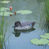 Floating Duck Decoy Lifelike Duck Decoy Pond Ornament Lightweight Sculpture Plastic for Pool, Garden