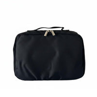 Multi-Eyeglass Travel Case Secure Zipper Closure Sunglasses Organizer Box Soft Lining Portable Eyewear Storage Bag